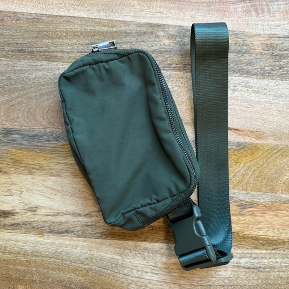 Olive Green Belt Bag - Picture 2 of 6